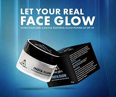 Urbangabru Hair Volumizing Powder 10 GM & Insta Glow Face Cream 50 GM - Men's Grooming Combo Kit